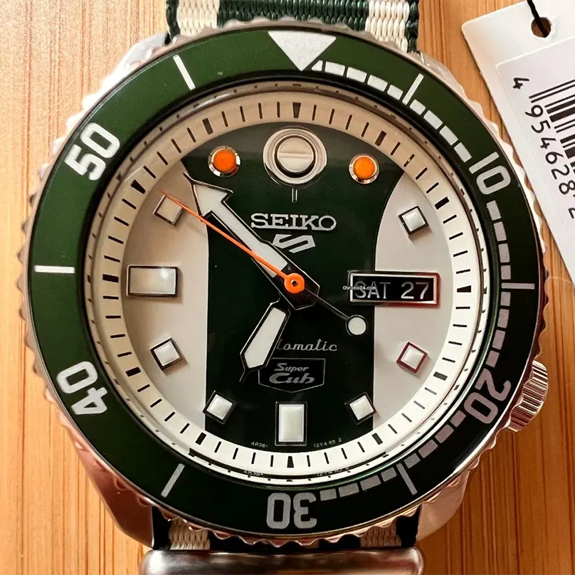 Seiko 5 Sports Honda Super Cub Limited Edition Men's watch- SRPJ49K1
